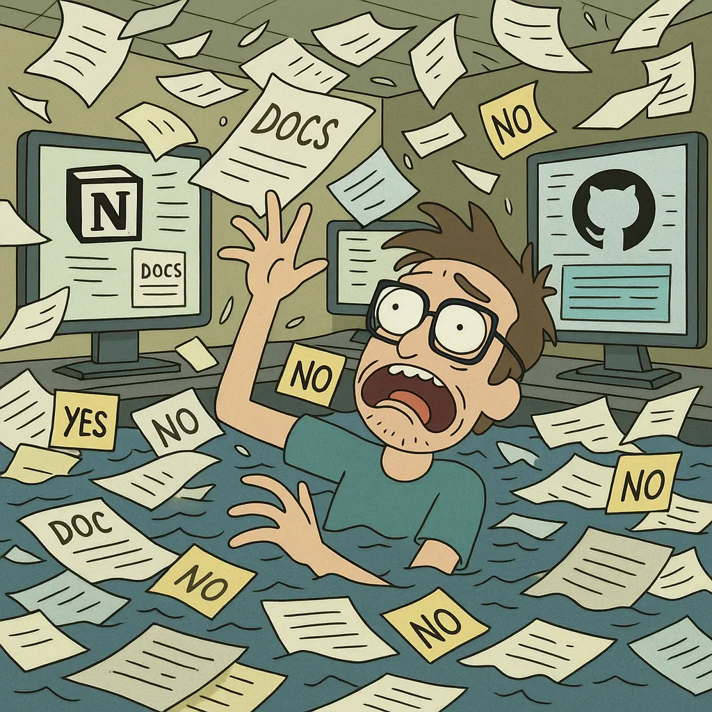 You love maintaining 47 different docs
