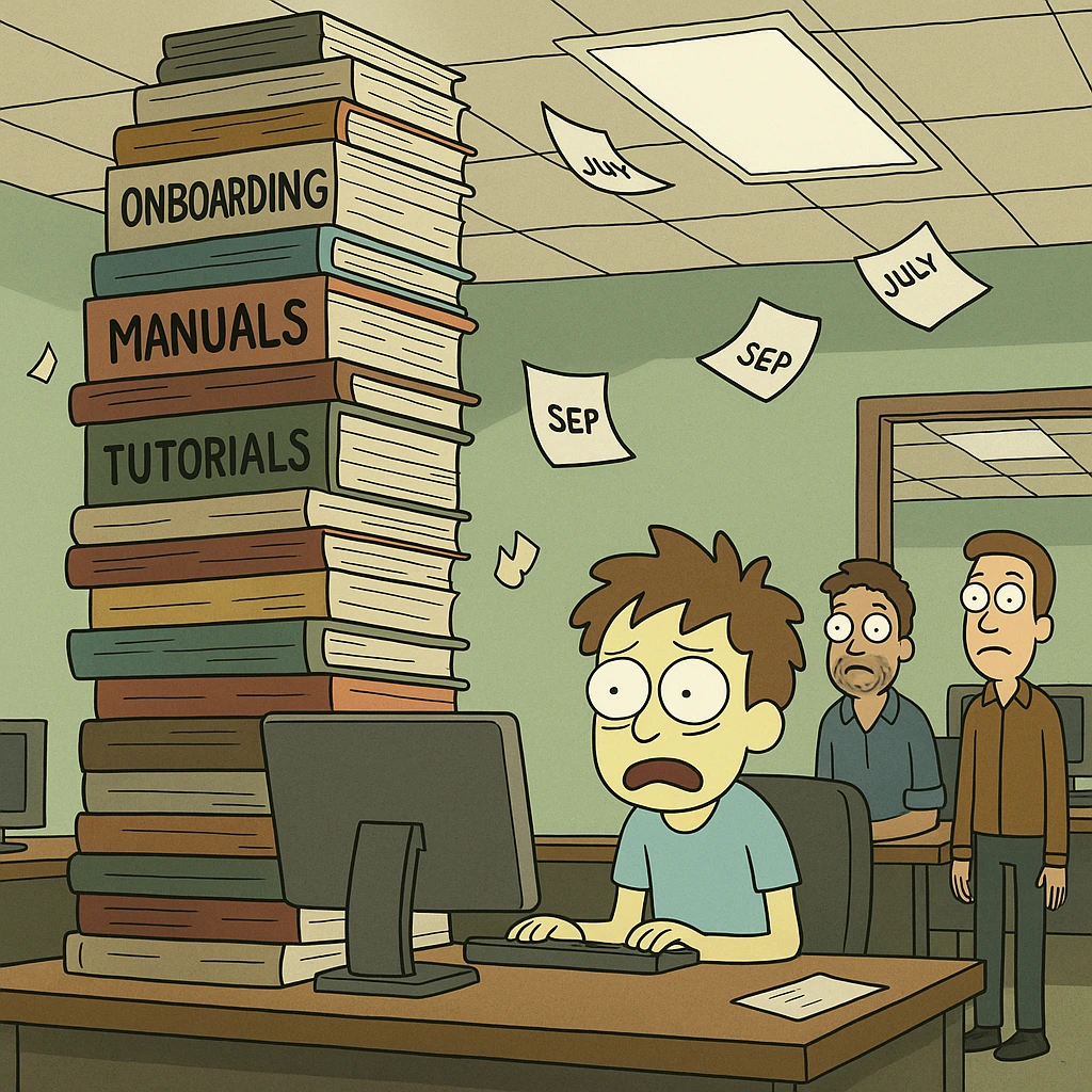You prefer onboarding new devs for months